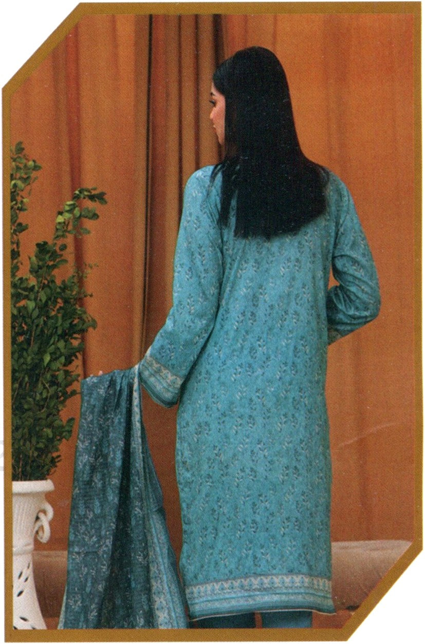 Jaffrani Amal VOL-6 Unstitched Printed Lawn 3pc
