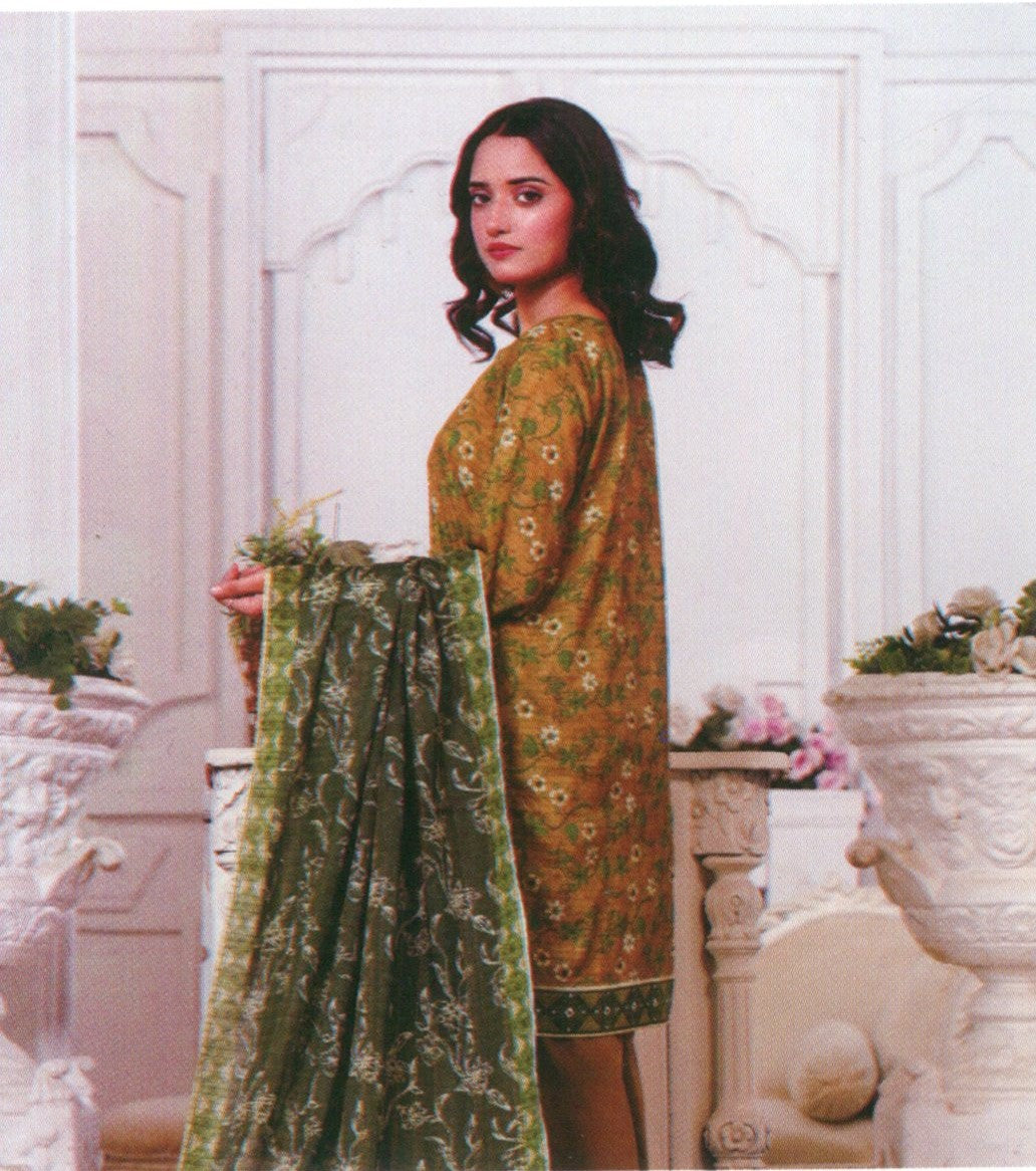 Jaffrani Dhabi Dora VOL-13 Unstitched Printed Lawn 3pc