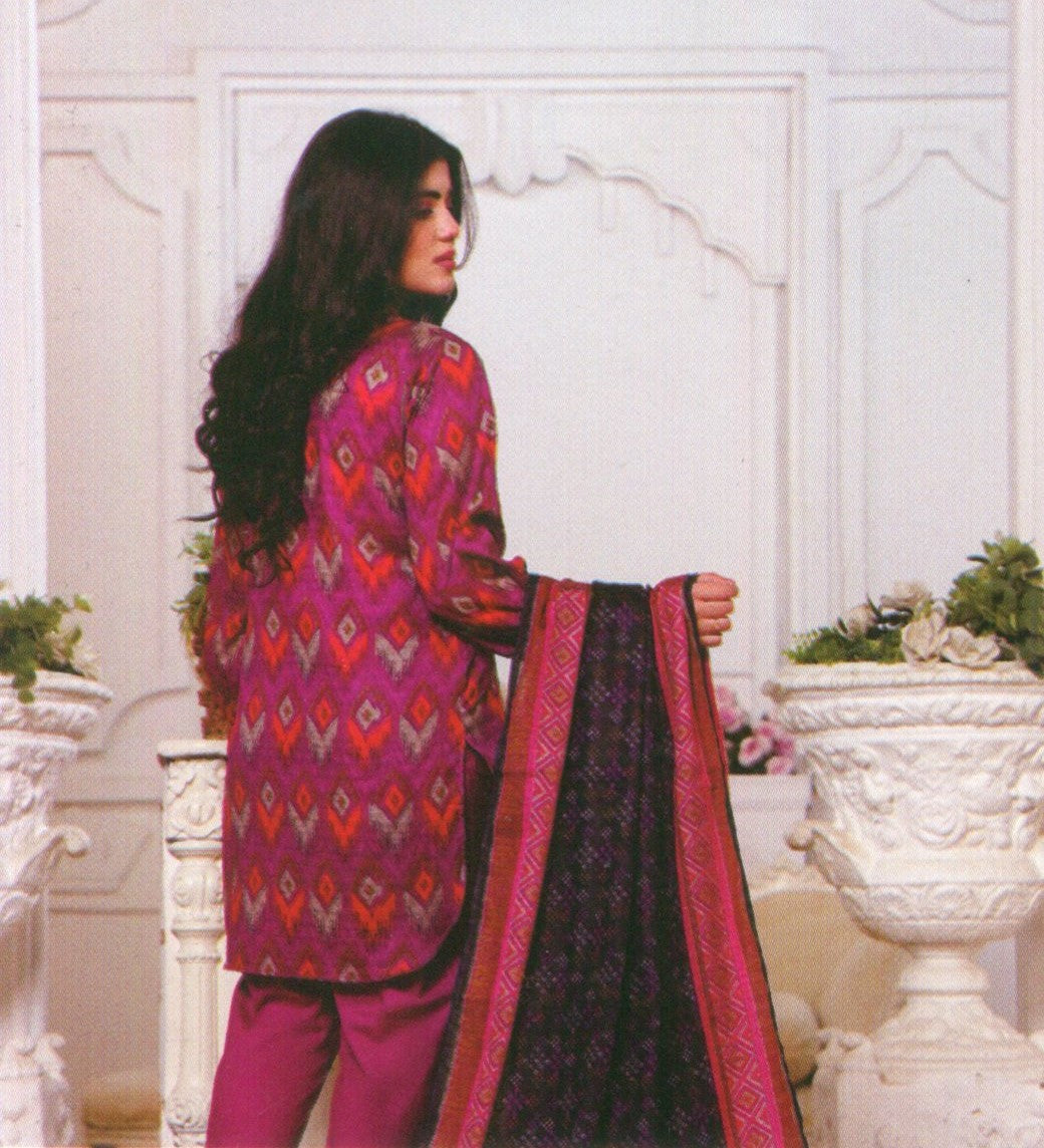 Jaffrani Dhabi Dora VOL-13 Unstitched Printed Lawn 3pc