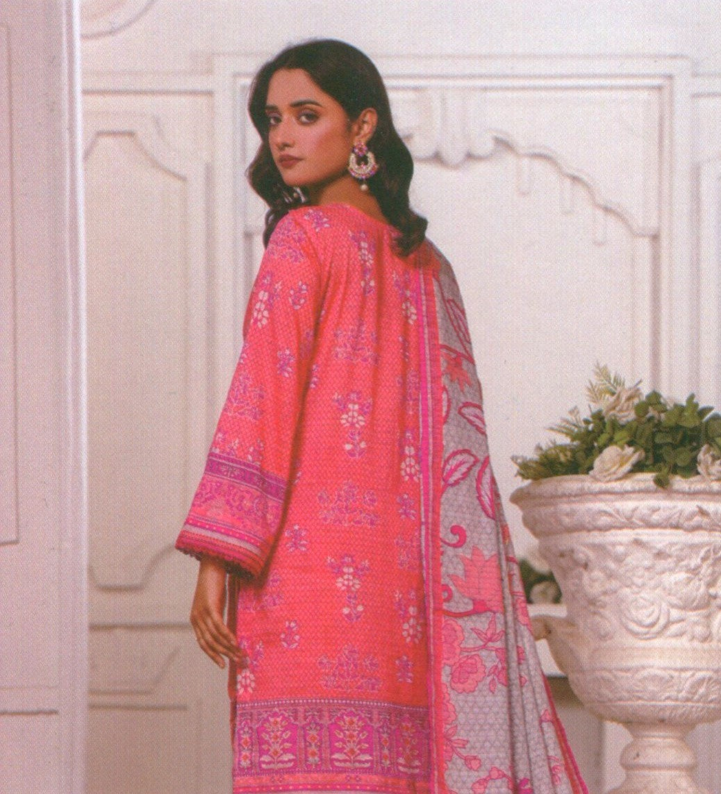 Jaffrani Dhabi Dora VOL-13 Unstitched Printed Lawn 3pc