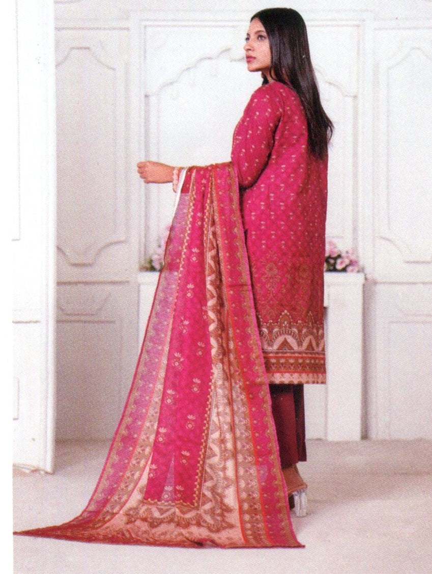 Jaffrani Bana Dora VOL-14 Unstitched Printed Lawn 3pc