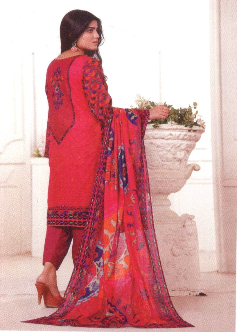 Jaffrani Bana Dora VOL-14 Unstitched Printed Lawn 3pc