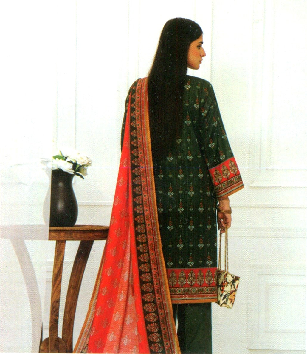 Jaffrani Kayseria VOL-17 Unstitched Printed Lawn 3pc