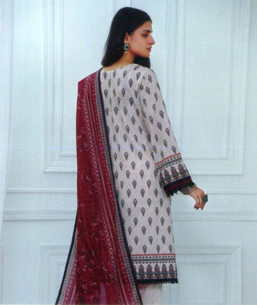 Jaffrani Kayseria VOL-17 Unstitched Printed Lawn 3pc