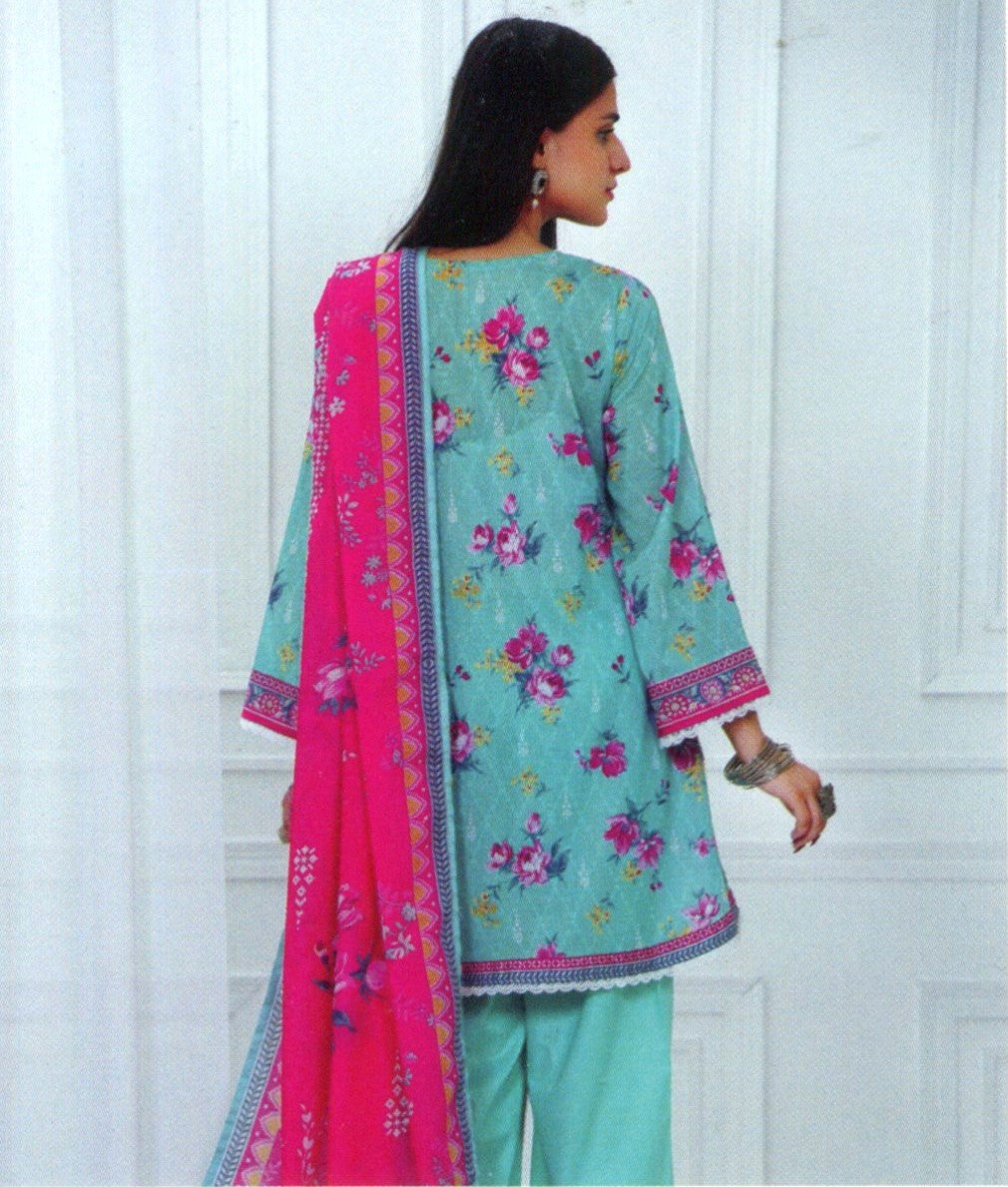 Jaffrani Kayseria VOL-17 Unstitched Printed Lawn 3pc