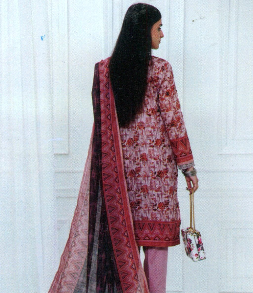 Jaffrani Kayseria VOL-17 Unstitched Printed Lawn 3pc