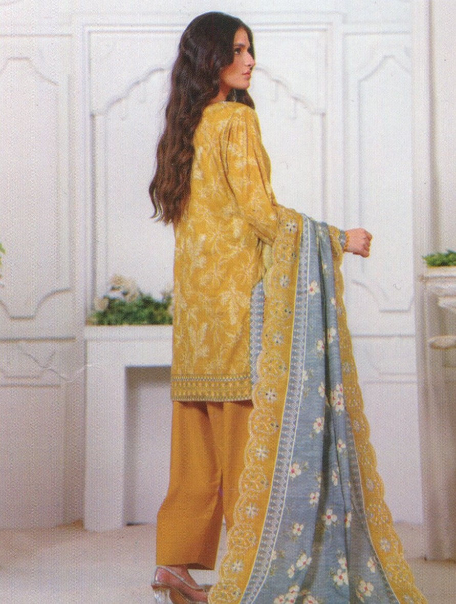 Jaffrani Cutwork VOL-10 Unstitched Embroidered Lawn 3pc