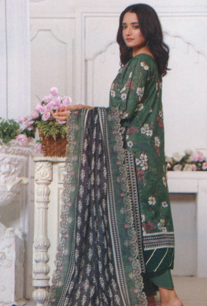 Jaffrani Cutwork VOL-10 Unstitched Embroidered Lawn 3pc