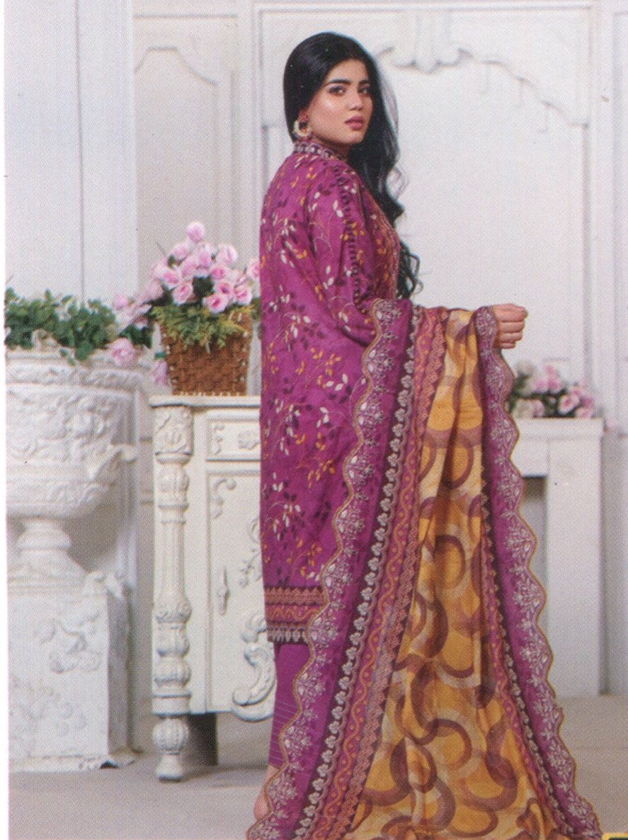 Jaffrani Cutwork VOL-10 Unstitched Embroidered Lawn 3pc