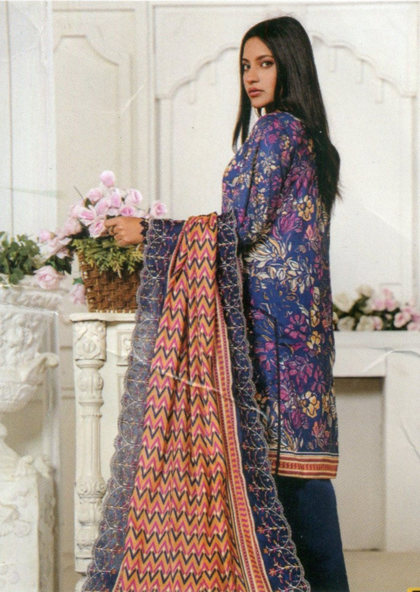 Jaffrani Cutwork VOL-10 Unstitched Embroidered Lawn 3pc