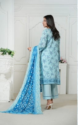 Jaffrani Cutwork VOL-11 Unstitched Embroidered Lawn 3pc