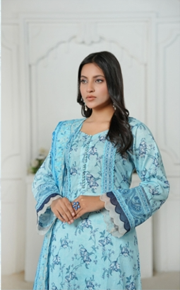 Jaffrani Cutwork VOL-11 Unstitched Embroidered Lawn 3pc