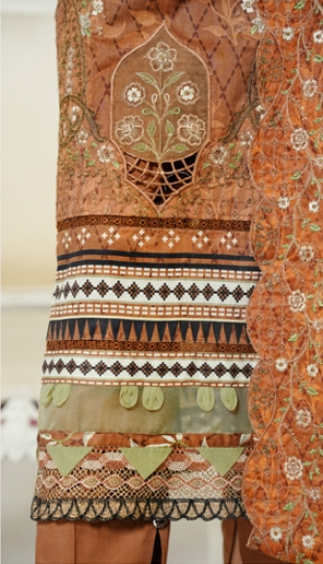 Jaffrani Cutwork VOL-11 Unstitched Embroidered Lawn 3pc