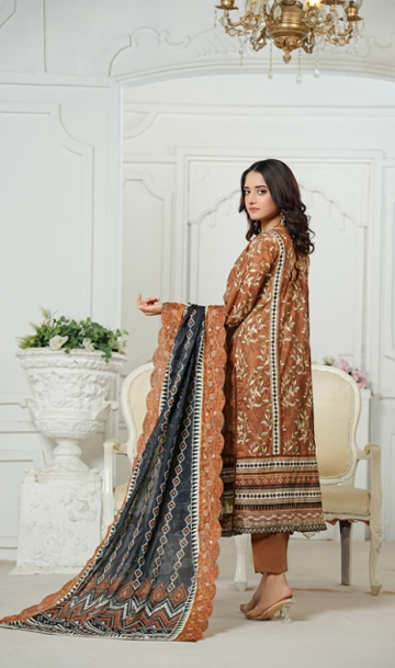Jaffrani Cutwork VOL-11 Unstitched Embroidered Lawn 3pc