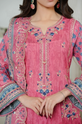 Jaffrani Cutwork VOL-11 Unstitched Embroidered Lawn 3pc