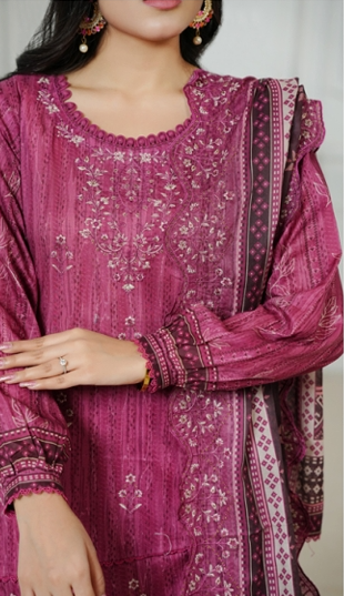 Jaffrani Cutwork VOL-11 Unstitched Embroidered Lawn 3pc