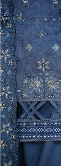 Jaffrani Cutwork VOL-11 Unstitched Embroidered Lawn 3pc