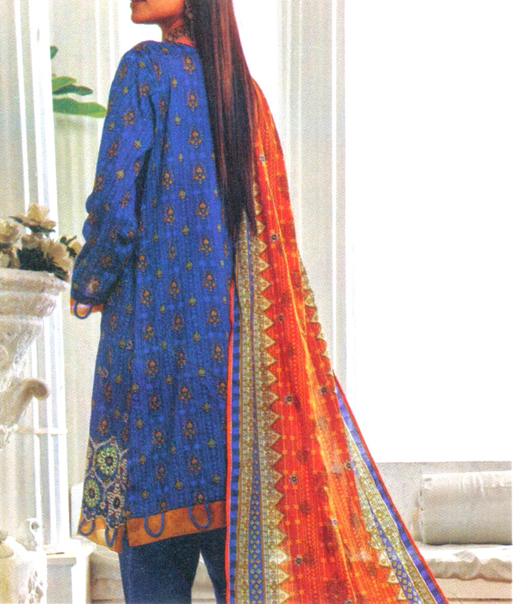Jaffrani Cutwork VOL-16 Unstitched Embroidered Lawn 3pc
