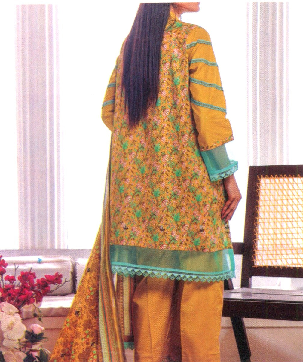 Jaffrani Cutwork VOL-16 Unstitched Embroidered Lawn 3pc