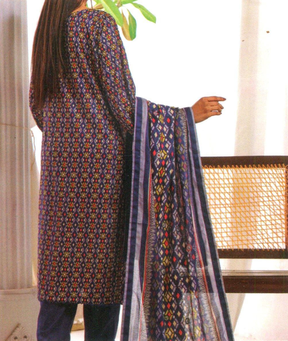 Jaffrani Cutwork VOL-16 Unstitched Embroidered Lawn 3pc