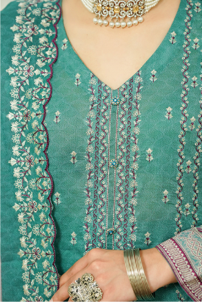 Jaffrani CHAP-15 Unstitched Embroidered Lawn 3pc