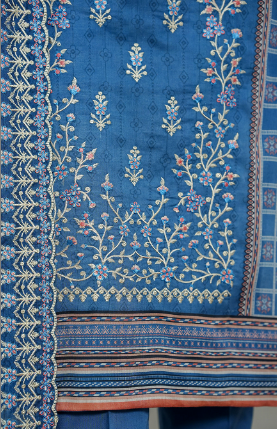Jaffrani CHAP-15 Unstitched Embroidered Lawn 3pc