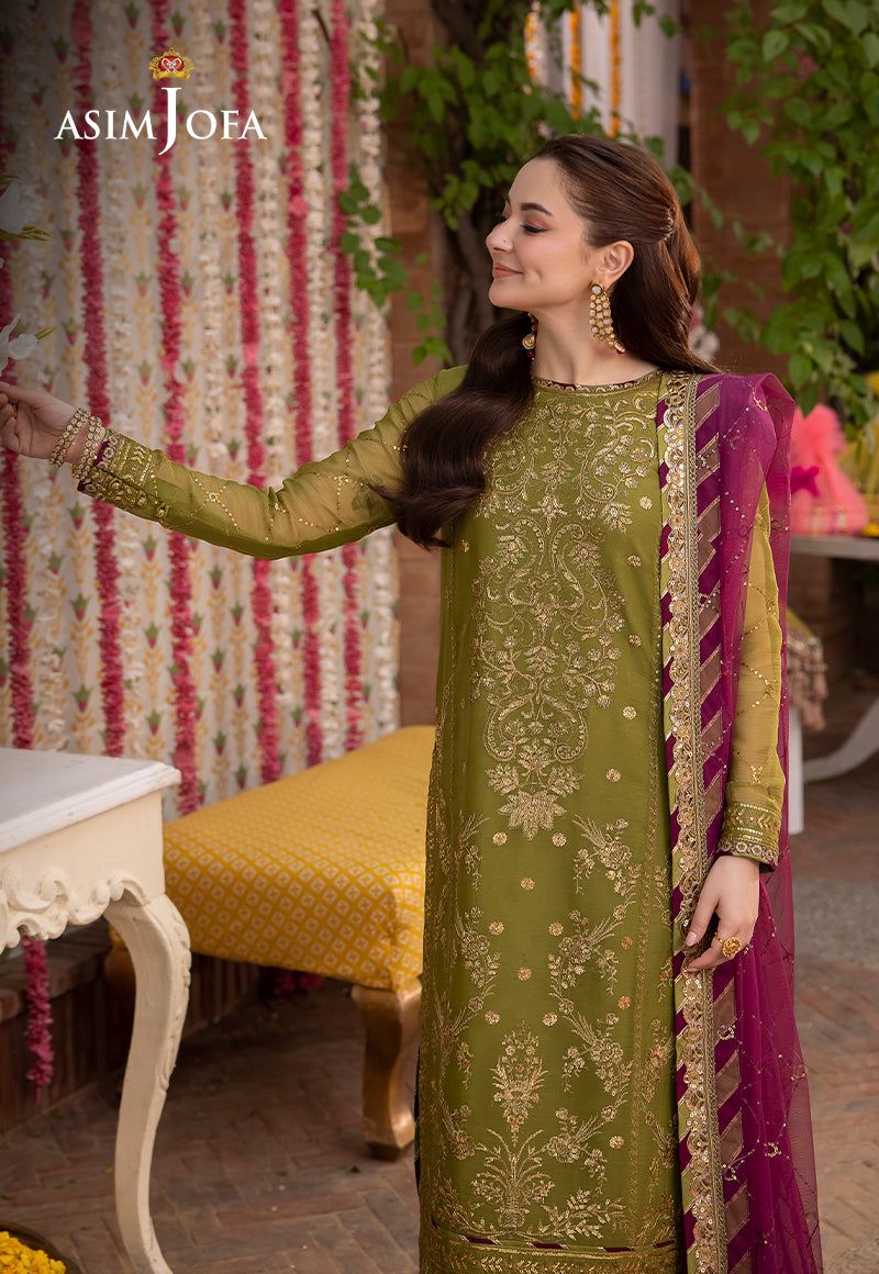 Chiffon Fully Heavy Sequence Dress / Unstitched 3Pcs / DF-FCY-08