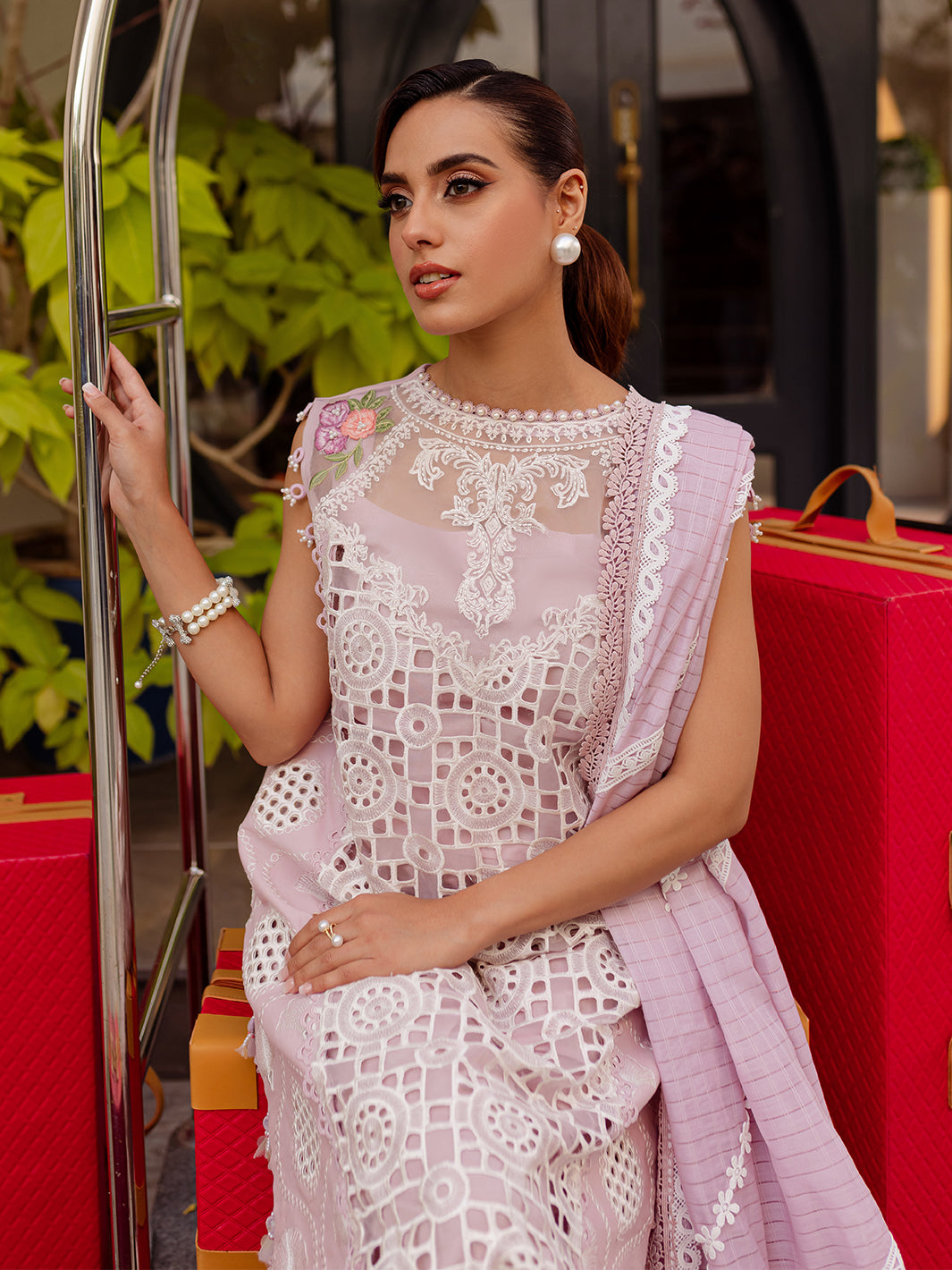 Parishay MS-07 | 3 PC Luxury Lawn | Unstitched