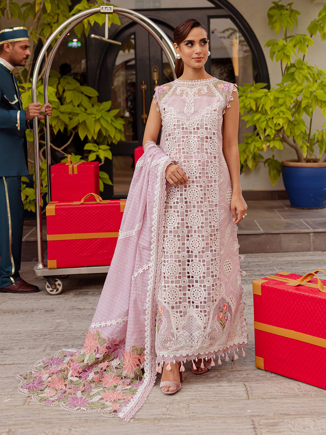 Parishay MS-07 | 3 PC Luxury Lawn | Unstitched