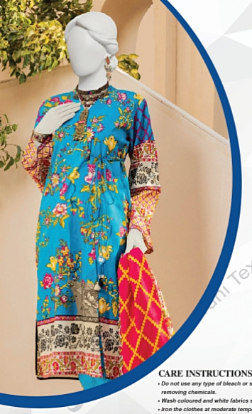 Jaffrani Amal VOL-4 Unstitched Printed Lawn 3pc