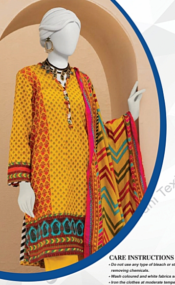 Jaffrani Amal VOL-4 Unstitched Printed Lawn 3pc