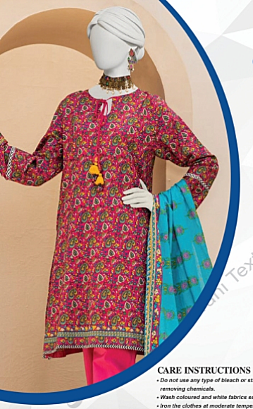 Jaffrani Amal VOL-4 Unstitched Printed Lawn 3pc