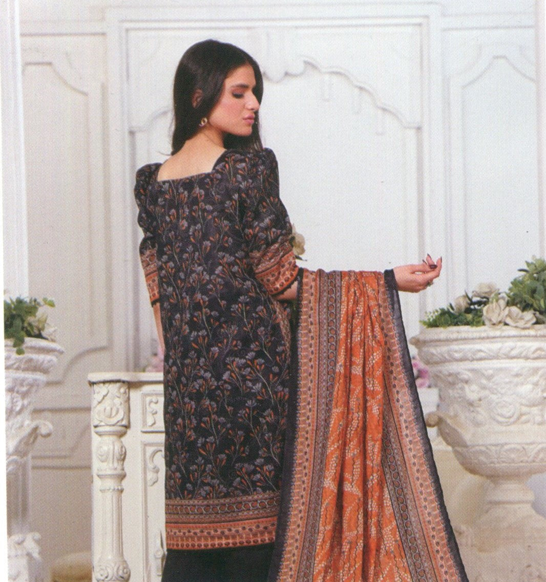 Jaffrani Dhabi Dora VOL-13 Unstitched Printed Lawn 3pc