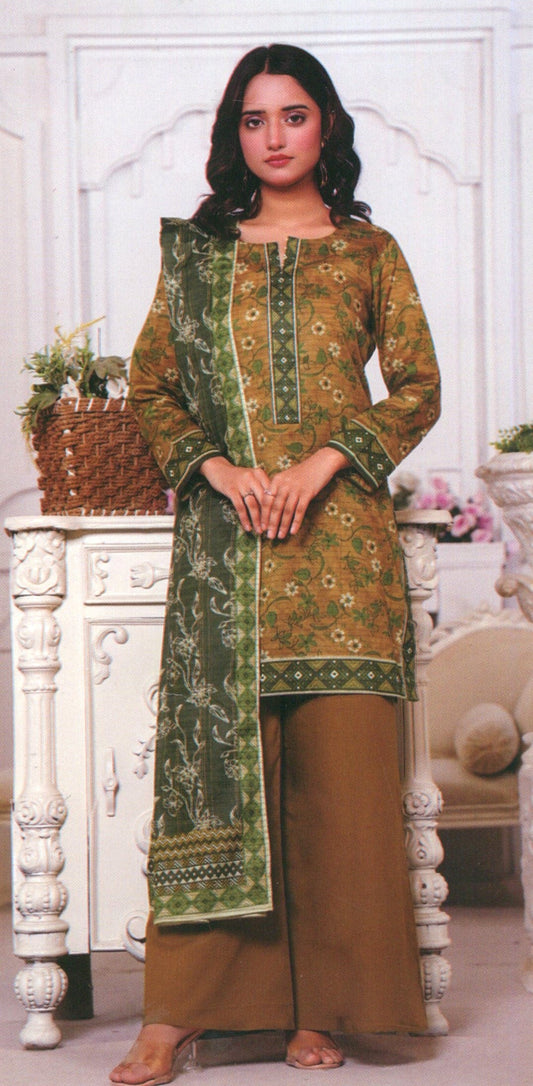 Jaffrani Dhabi Dora VOL-13 Unstitched Printed Lawn 3pc