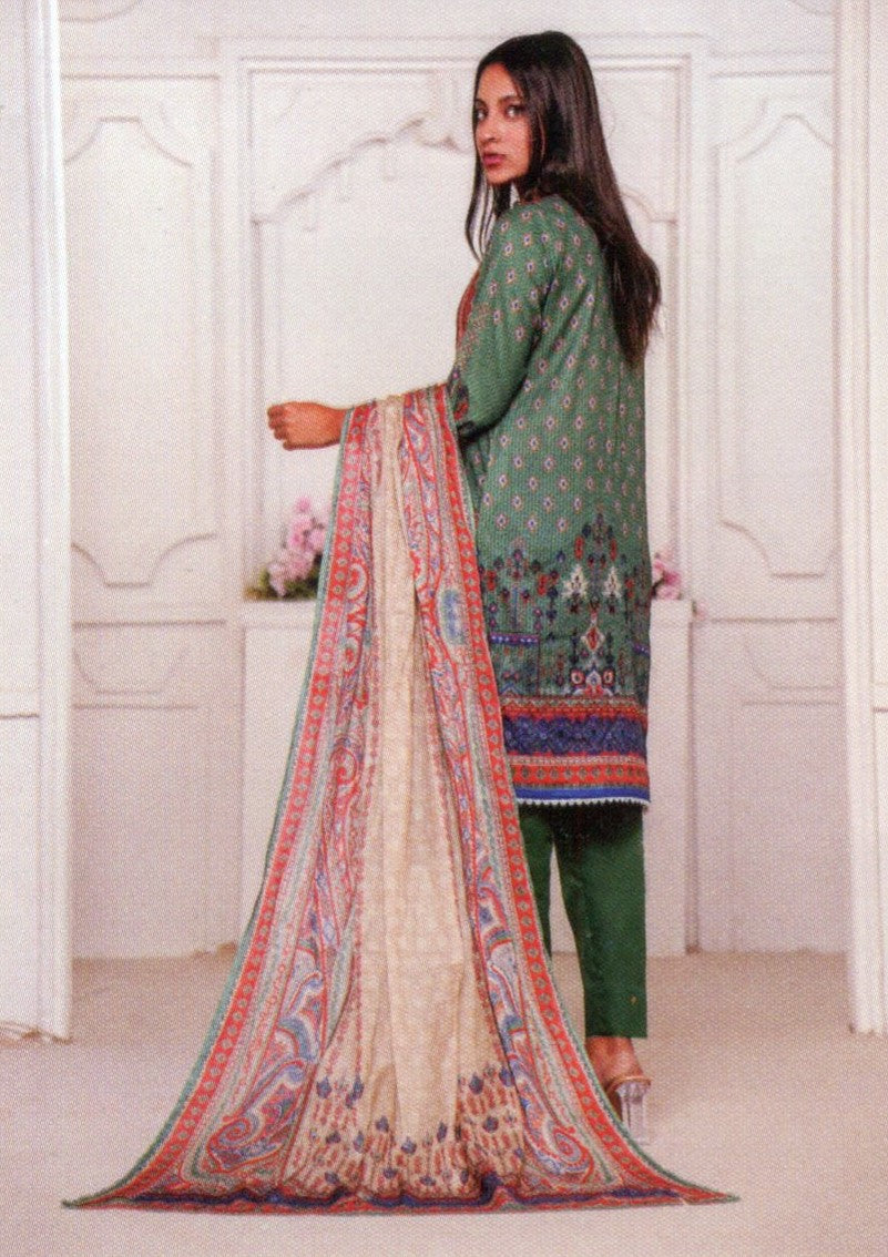 Jaffrani Bana Dora VOL-14 Unstitched Printed Lawn 3pc