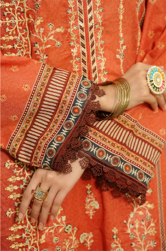 Jaffrani CHAP-15 Unstitched Embroidered Lawn 3pc