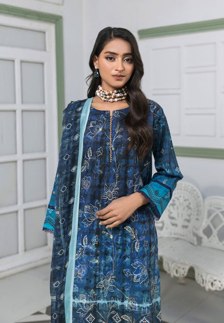 Noor Jahan Rashq-E-Qamar Luxury Embroidered Lawn 3pc