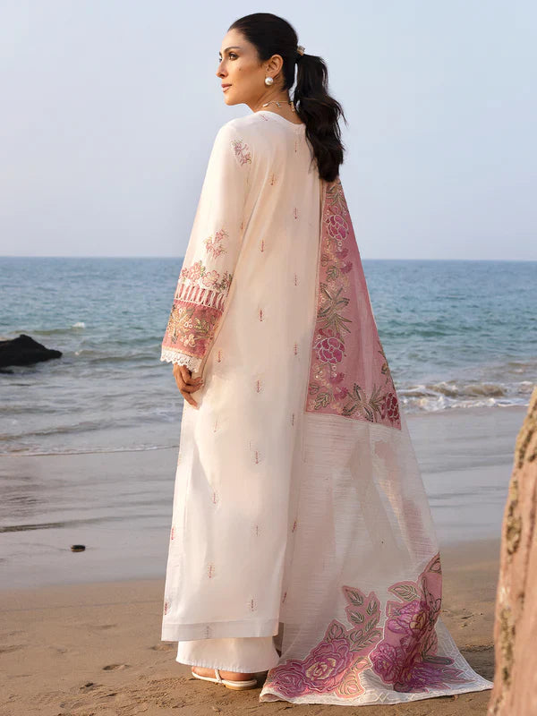 Mahnur Sirene Luxury Embroidered Lawn 3pc