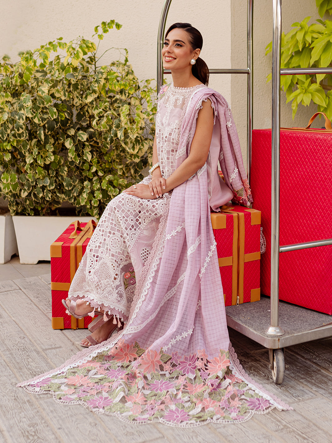 Parishay MS-07 | 3 PC Luxury Lawn | Unstitched
