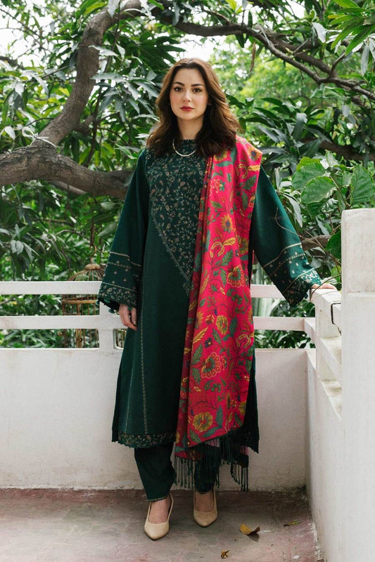 Embroidered Lawn 3PC Unstitched Suit / DF-LWN-14